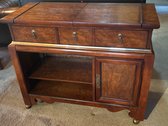 Antique  Bassett Flip Top Buffet Cabinet