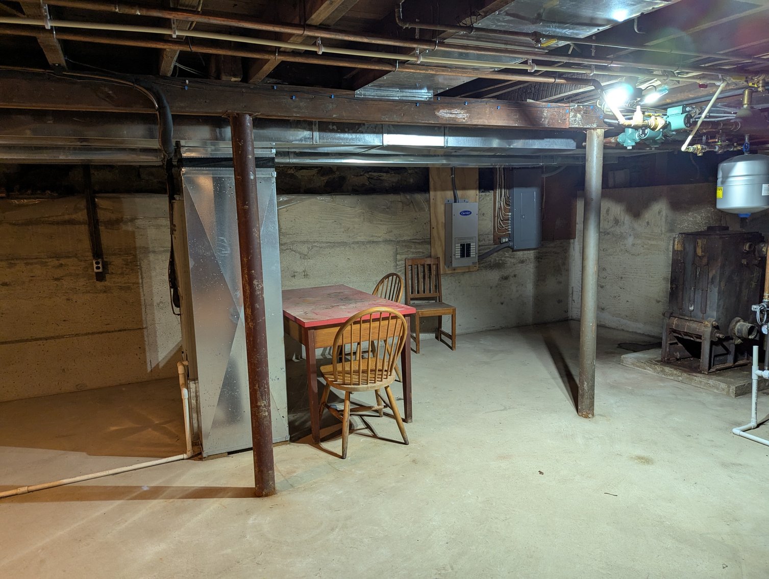 Image for 2-STORY OFFICE BLDG., 62'X40' BLOCK-FRAME SHOP, 40'X24' 3-BAY GARAGE FORMER BLEVINS HEATING & COOLING