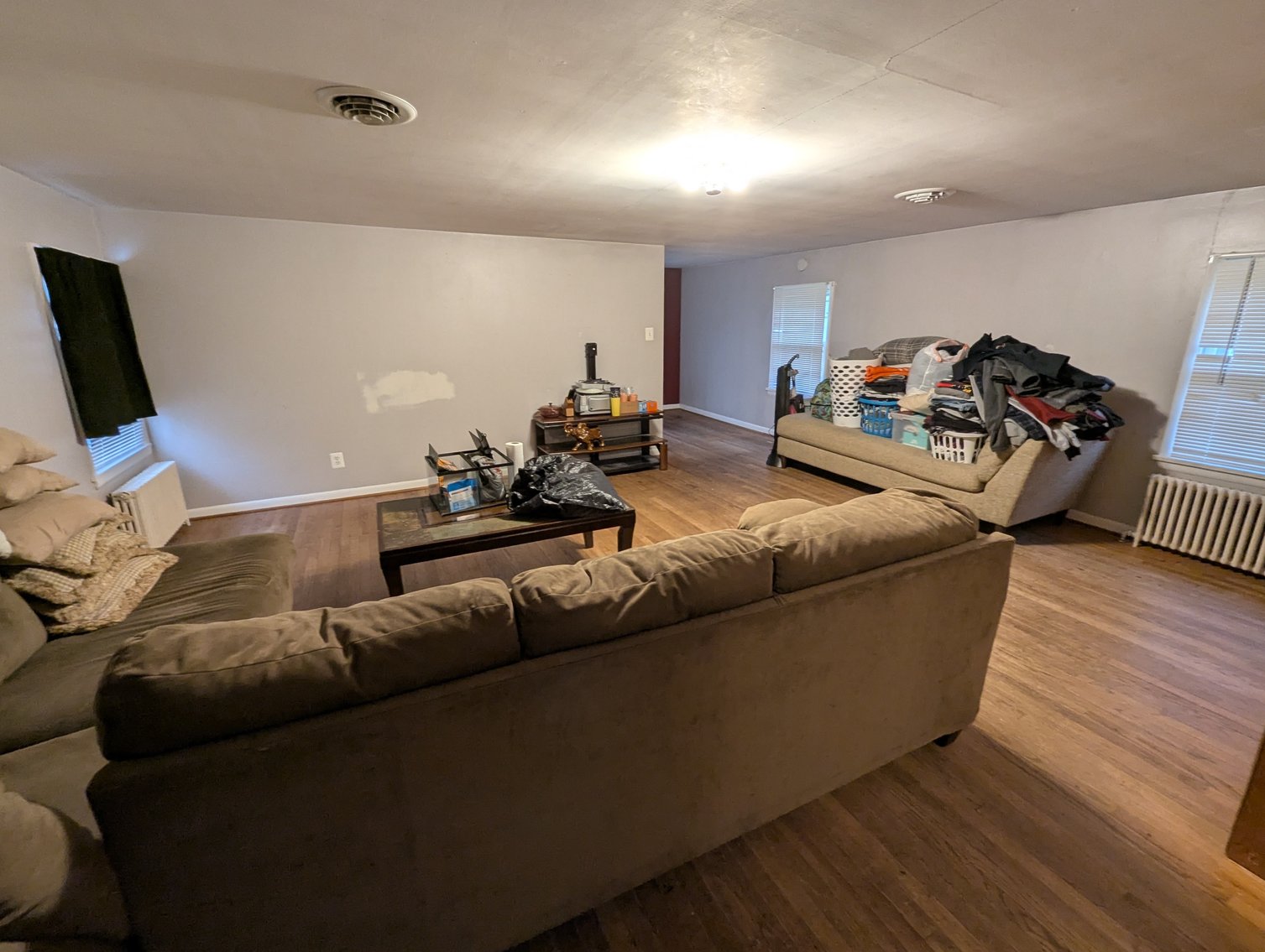 Image for 2-STORY OFFICE BLDG., 62'X40' BLOCK-FRAME SHOP, 40'X24' 3-BAY GARAGE FORMER BLEVINS HEATING & COOLING