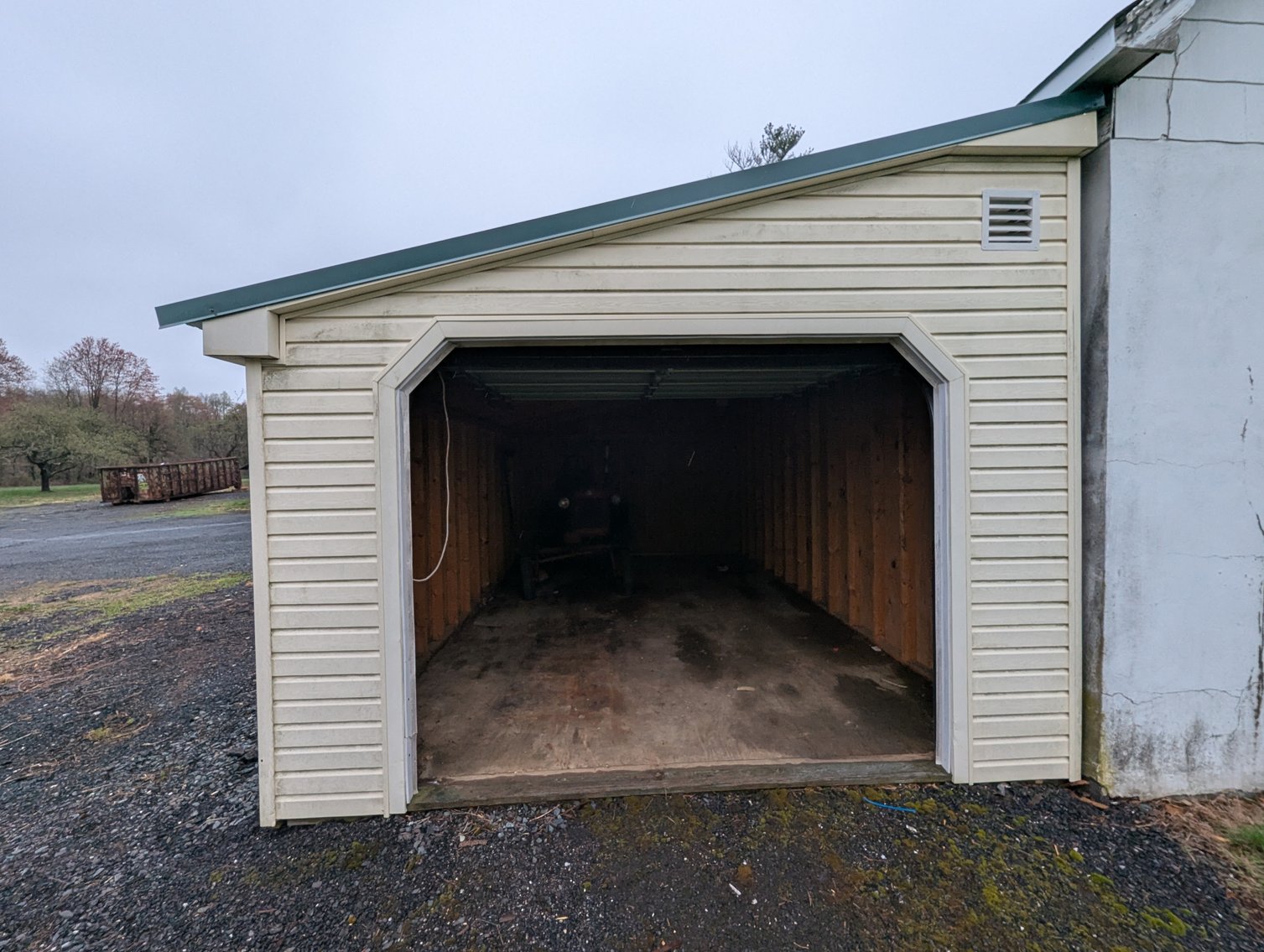 Image for 2-STORY OFFICE BLDG., 62'X40' BLOCK-FRAME SHOP, 40'X24' 3-BAY GARAGE FORMER BLEVINS HEATING & COOLING