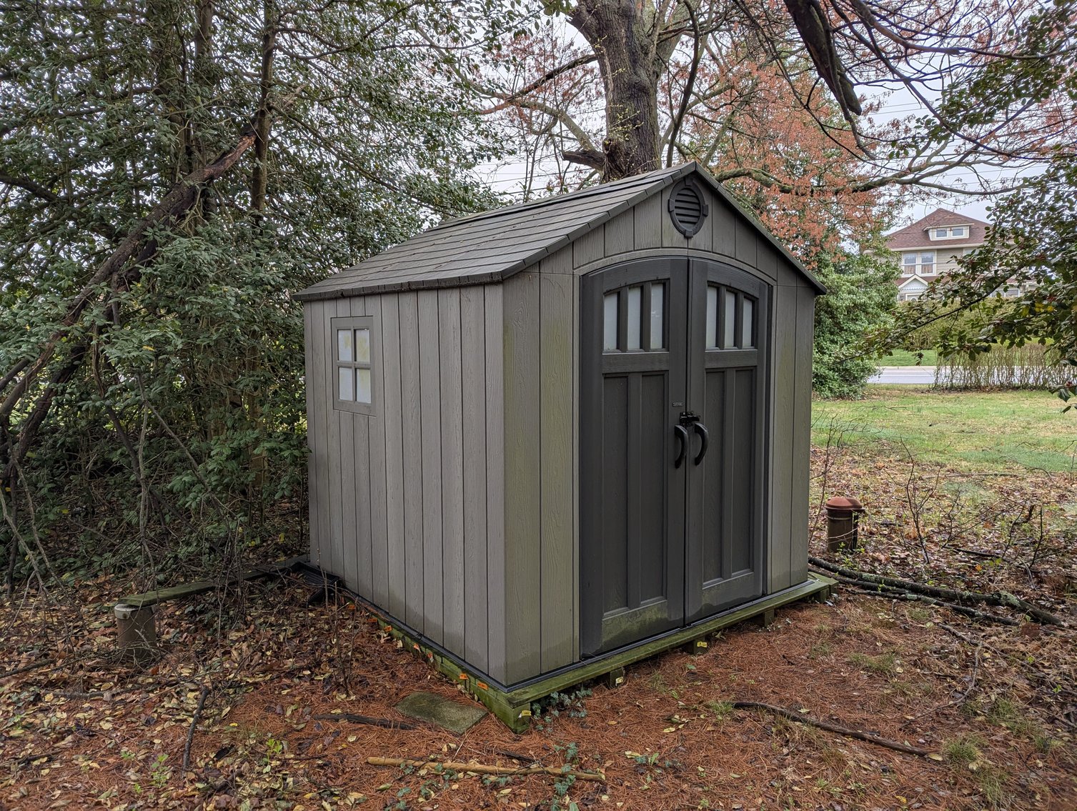 Image for 2-STORY OFFICE BLDG., 62'X40' BLOCK-FRAME SHOP, 40'X24' 3-BAY GARAGE FORMER BLEVINS HEATING & COOLING