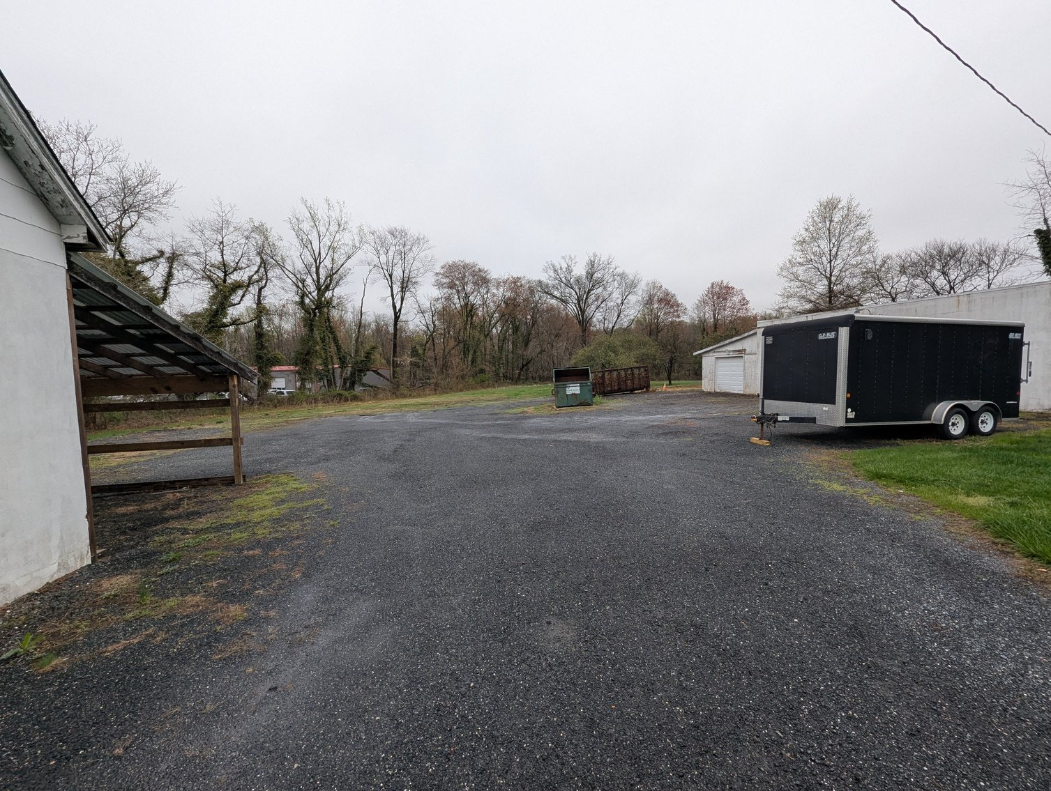 Image for 2-STORY OFFICE BLDG., 62'X40' BLOCK-FRAME SHOP, 40'X24' 3-BAY GARAGE FORMER BLEVINS HEATING & COOLING