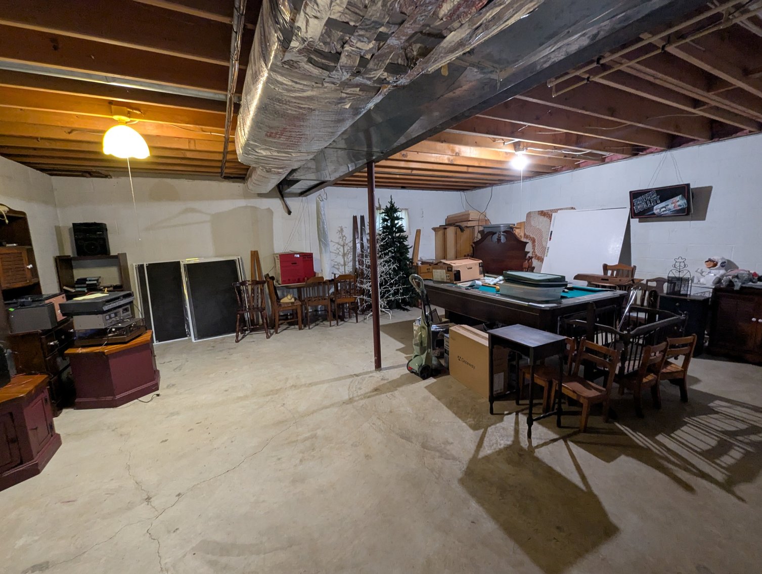 Image for 4 BR, 2.5 BATH HOME W/ ATT. 2-CAR GARAGE/ DET. 3-BAY GARAGE W/ ELECTRIC & HVAC, 20' X 12' SHED/ 1.10 +/- AC LOT/ 91' CHEVY CORVETTE, TOOLS, FURNITURE, GLASSWARE, & MORE!