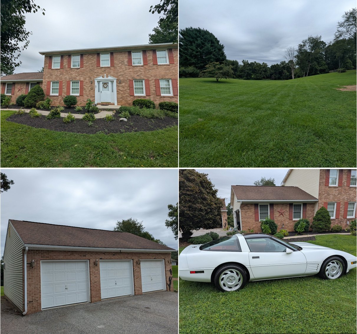 Image for 4 BR, 2.5 BATH HOME W/ ATT. 2-CAR GARAGE/ DET. 3-BAY GARAGE W/ ELECTRIC & HVAC, 20' X 12' SHED/ 1.10 +/- AC LOT/ 91' CHEVY CORVETTE, TOOLS, FURNITURE, GLASSWARE, & MORE!