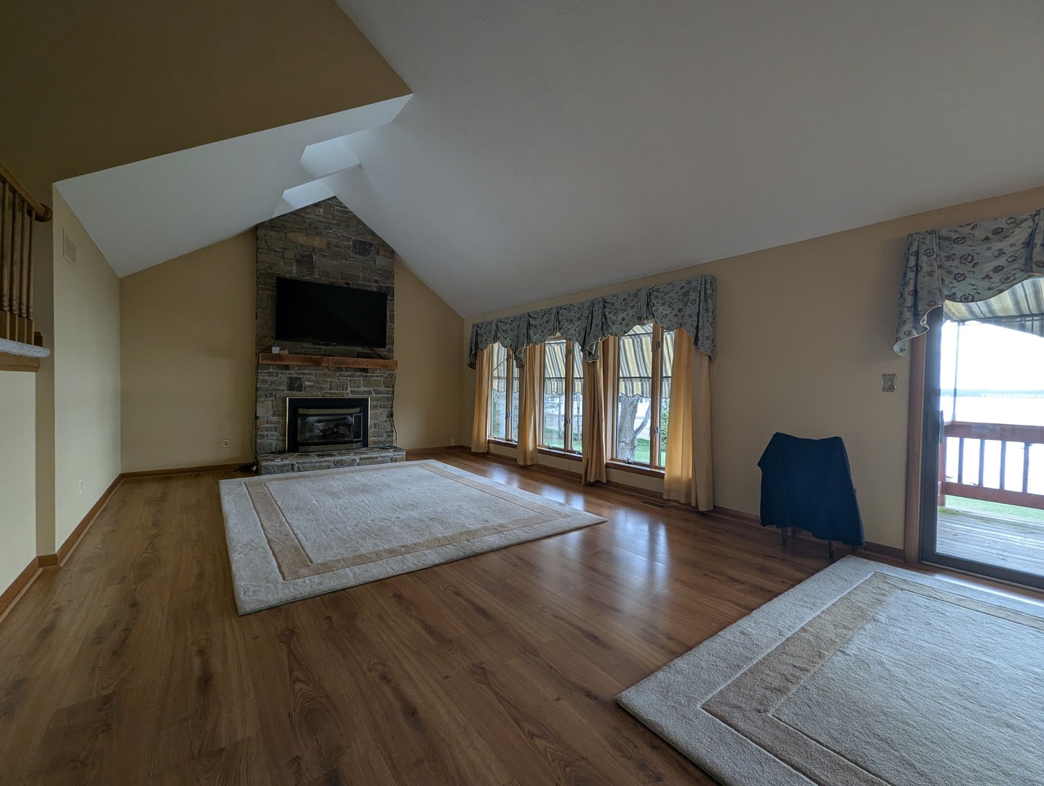 Image for LARGE WATERFRONT PROPERTY/ 2-STORY CONTEMP. HOME W/ ATT. 2-CAR GARAGE & 1-BR COTTAGE HOME/(4) PARCELS TOTALING 3.35 +/- AC SOLD IN THE ENTIRETY/ 155' FT FRONTAGE ON BUSH RIVER W SANDY BEACH/ LARGE DOCK W/ (10) +/- BOAT SLIPS, TIKI BAR & MORE!