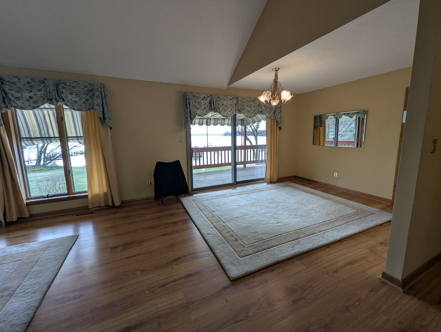 Image for LARGE WATERFRONT PROPERTY/ 2-STORY CONTEMP. HOME W/ ATT. 2-CAR GARAGE & 1-BR COTTAGE HOME/(4) PARCELS TOTALING 3.35 +/- AC SOLD IN THE ENTIRETY/ 155' FT FRONTAGE ON BUSH RIVER W SANDY BEACH/ LARGE DOCK W/ (10) +/- BOAT SLIPS, TIKI BAR & MORE!