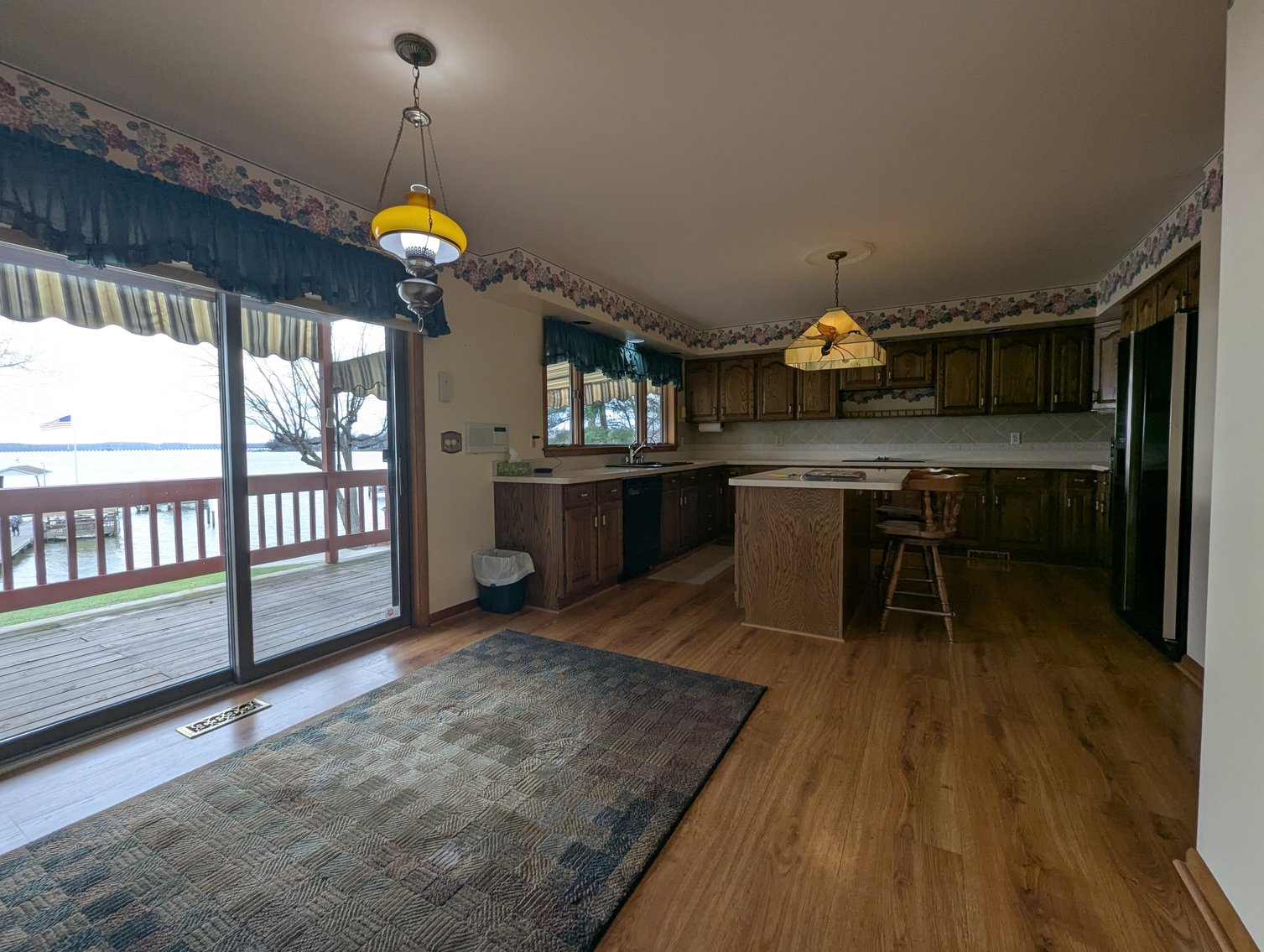 Image for LARGE WATERFRONT PROPERTY/ 2-STORY CONTEMP. HOME W/ ATT. 2-CAR GARAGE & 1-BR COTTAGE HOME/(4) PARCELS TOTALING 3.35 +/- AC SOLD IN THE ENTIRETY/ 155' FT FRONTAGE ON BUSH RIVER W SANDY BEACH/ LARGE DOCK W/ (10) +/- BOAT SLIPS, TIKI BAR & MORE!