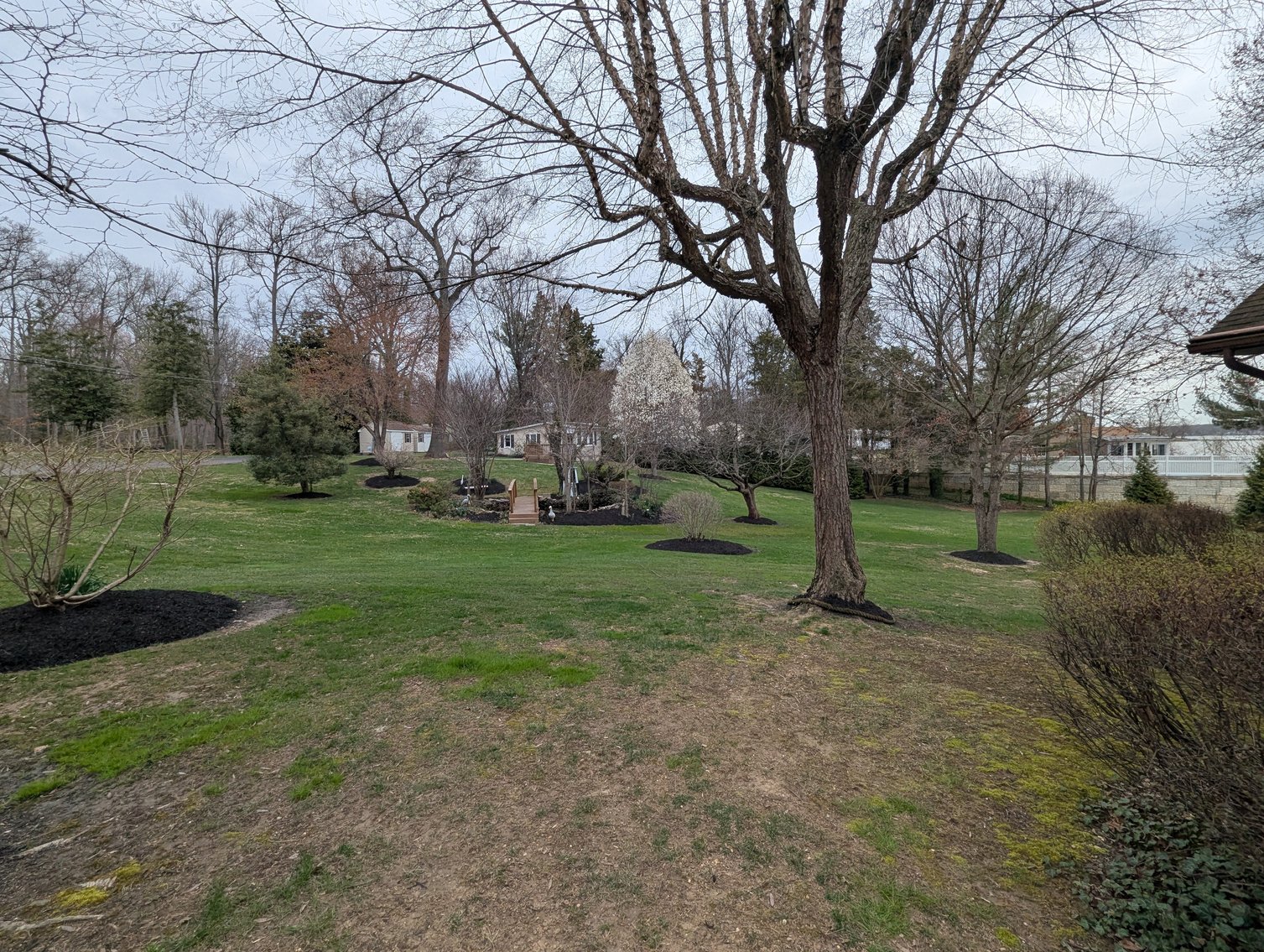 Image for LARGE WATERFRONT PROPERTY/ 2-STORY CONTEMP. HOME W/ ATT. 2-CAR GARAGE & 1-BR COTTAGE HOME/(4) PARCELS TOTALING 3.35 +/- AC SOLD IN THE ENTIRETY/ 155' FT FRONTAGE ON BUSH RIVER W SANDY BEACH/ LARGE DOCK W/ (10) +/- BOAT SLIPS, TIKI BAR & MORE!