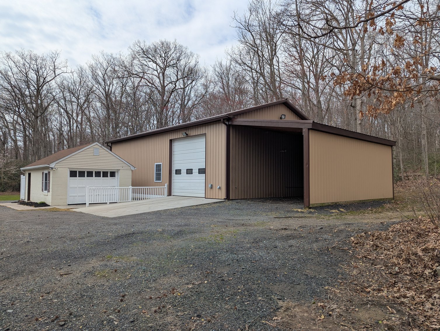 Image for LARGE WATERFRONT PROPERTY/ 2-STORY CONTEMP. HOME W/ ATT. 2-CAR GARAGE & 1-BR COTTAGE HOME/(4) PARCELS TOTALING 3.35 +/- AC SOLD IN THE ENTIRETY/ 155' FT FRONTAGE ON BUSH RIVER W SANDY BEACH/ LARGE DOCK W/ (10) +/- BOAT SLIPS, TIKI BAR & MORE!