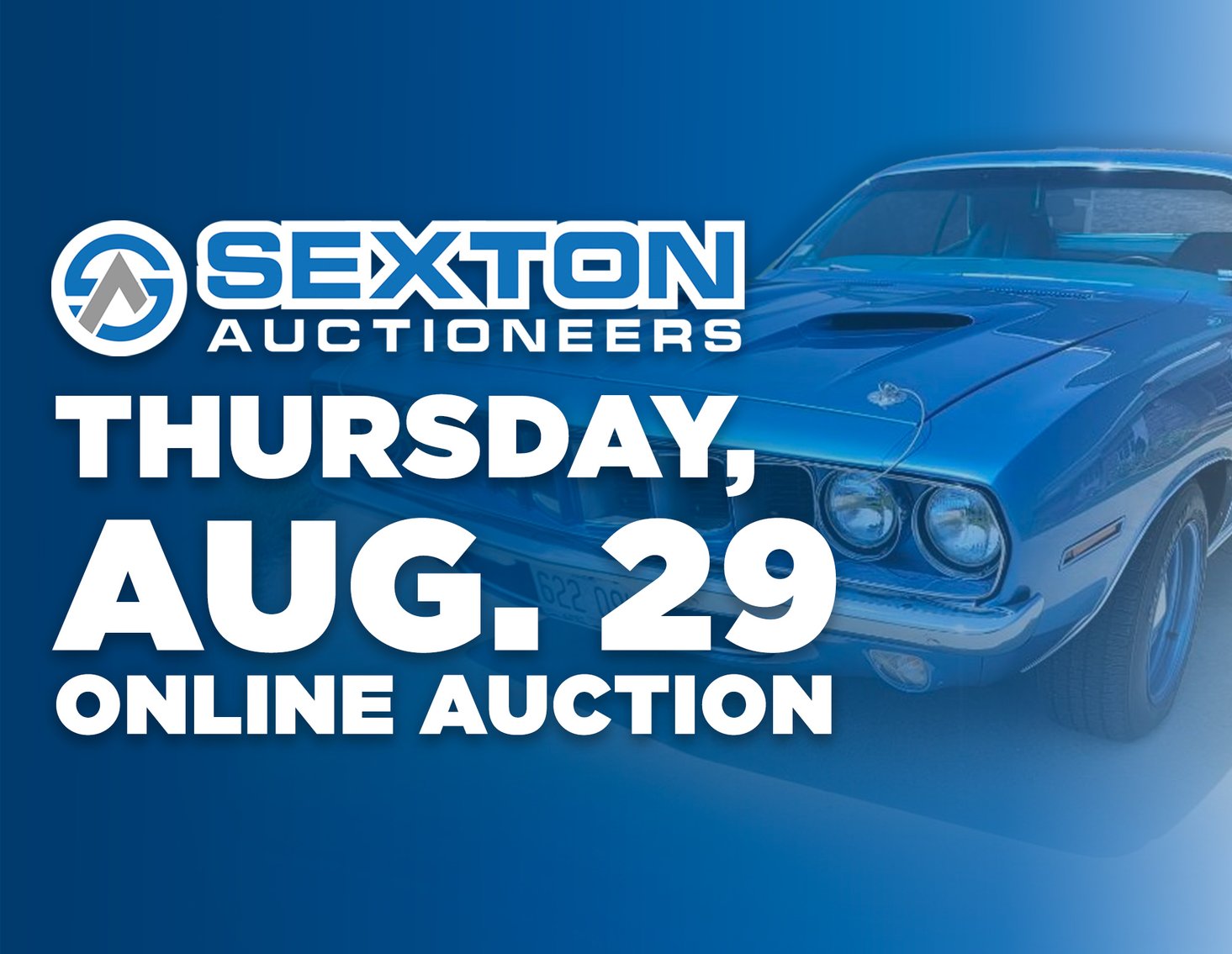 Image for Sexton Auctioneers August 29th Equipment Auction