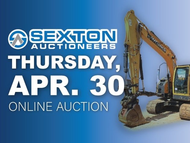 Image for Day One - April 30th | Sexton Auctioneers April 2026 Online Equipment Auction