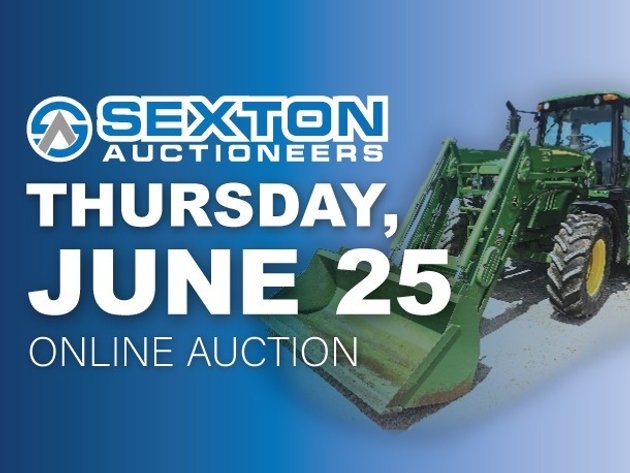 Image for Day One - June 25th | Sexton Auctioneers June 2026 Online Equipment Auction