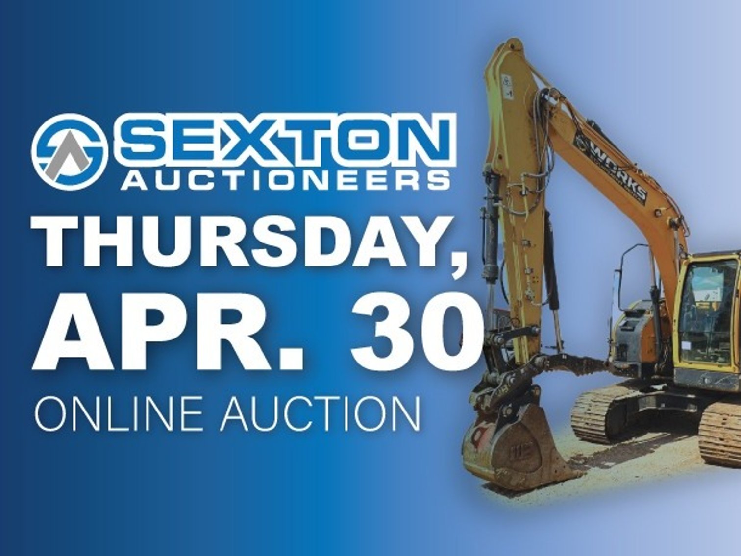 Image for Day One - February 26th | Sexton Auctioneers February 2026 Online Equipment Auction