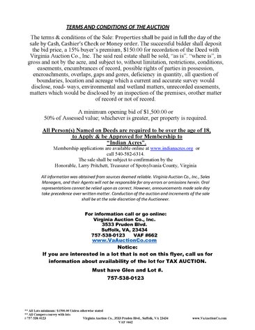 Image for Indian Acres - LIVE AUCTION