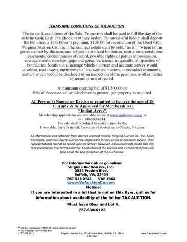 Image for Indian Acres - LIVE AUCTION