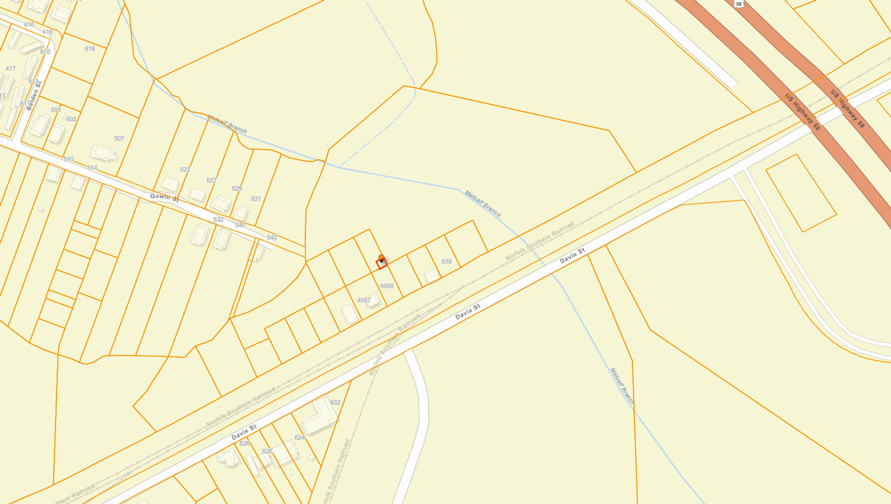 Image for Lot 4 - Near 4099 Davis St., Emporia, VA