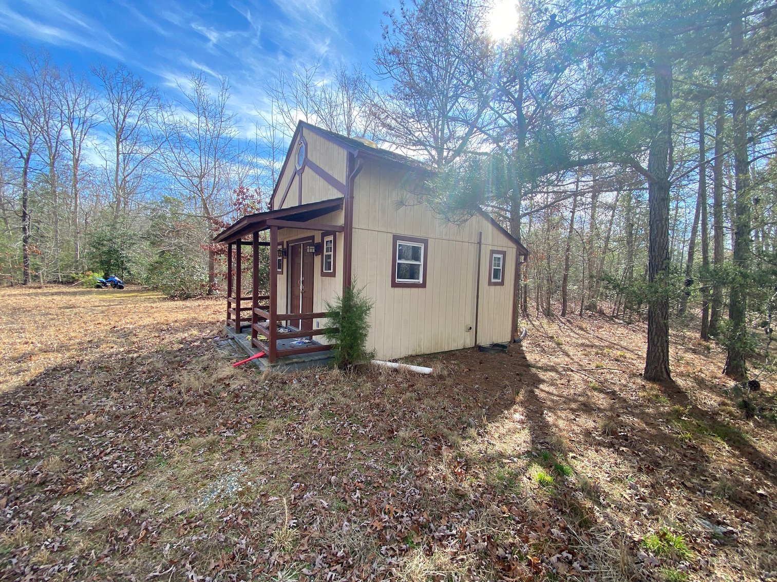 Image for Selling for the Estate of Helvon Smith , 3 Bed & 2 Baths, 7.744 Acres, plus 1.5 story loft home,  a log cabin and outbuilding in Kinsale, VA