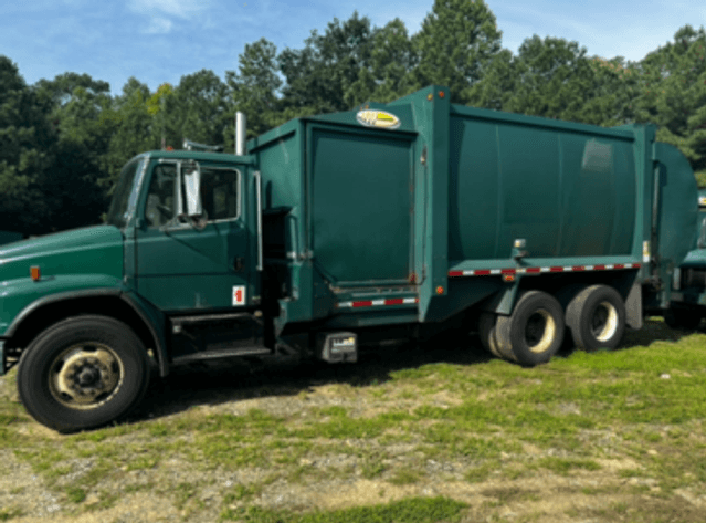 Image for 3 Freightliner FL80 Garbage Trucks
