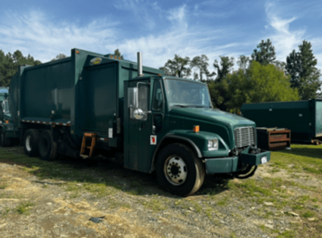 Image for 3 Freightliner FL80 Garbage Trucks