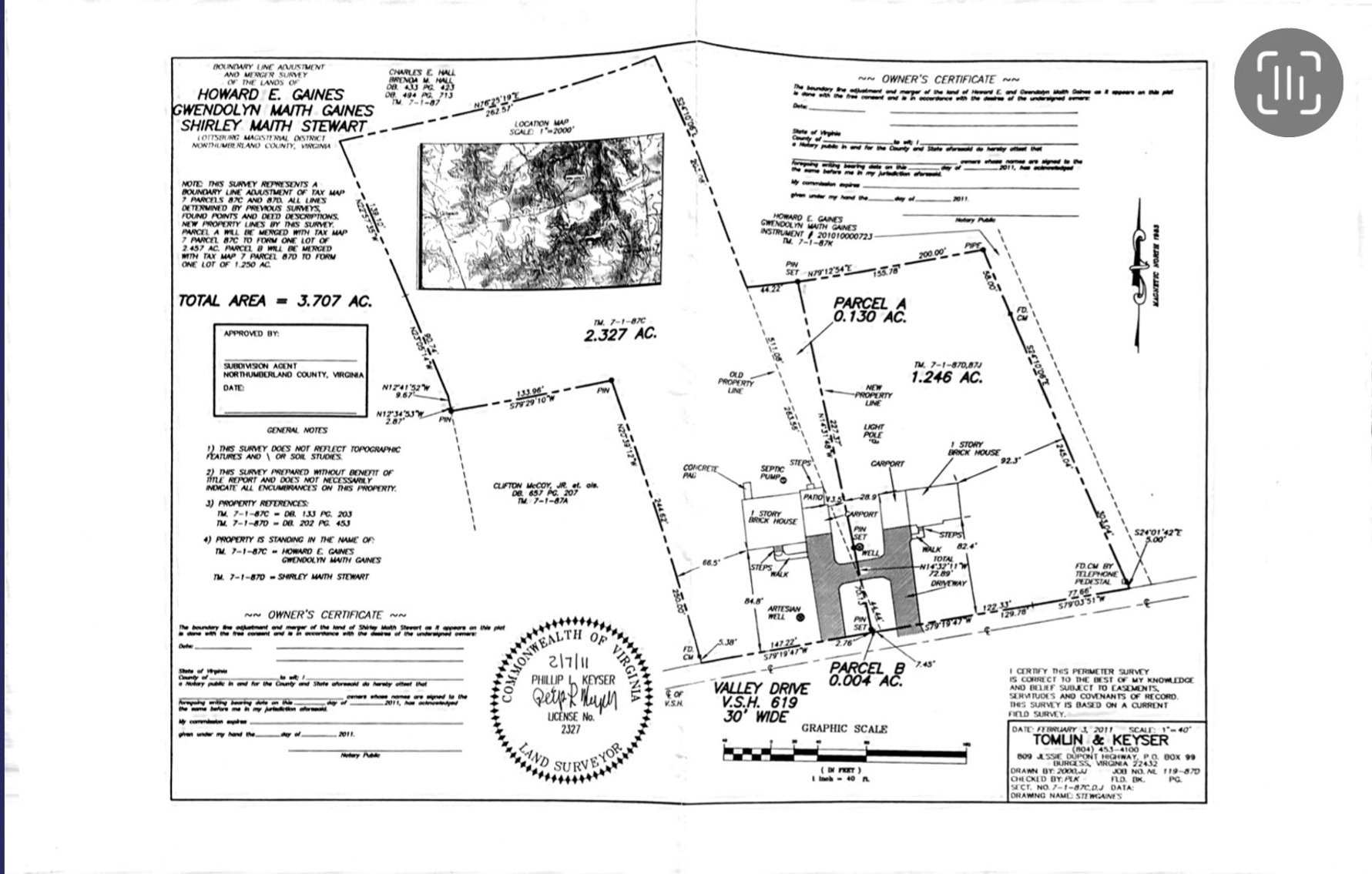 Image for Selling for the Estate of Howard Gaines. Idyllic Country Retreat: 2100 Sq. 3 Bed/3 Bath Versatile Brick Ranch on 2.46 Acres With an additional 2100 Sq. Finished basement