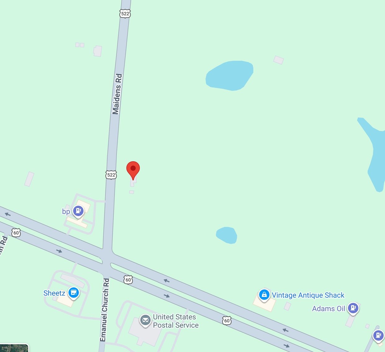 Image for Powhatan VA - US 60 W & 522 Maidens Rd - Prime Commercial Corner - 13.9 Acres — Buy Now, Build Later, Earn in the Meantime