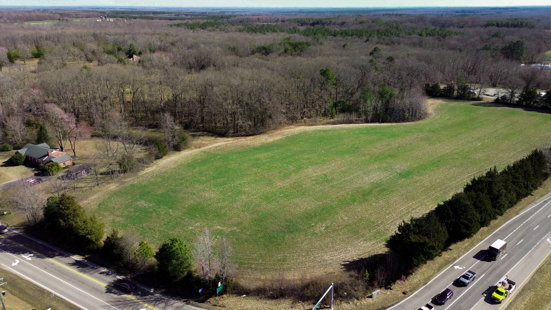 Image for Powhatan VA - US 60 W & 522 Maidens Rd - Prime Commercial Corner - 13.9 Acres — Buy Now, Build Later, Earn in the Meantime