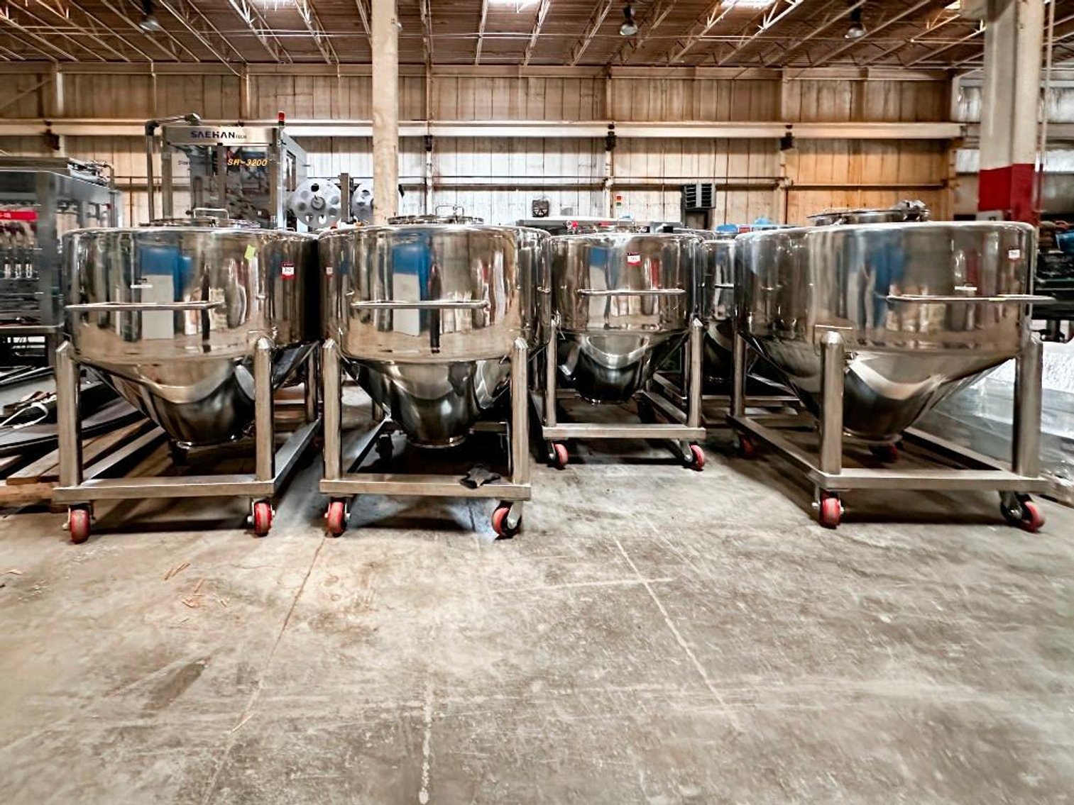 Image for ***SOLD*** MJK1864 Stainless Steel Roller Tote