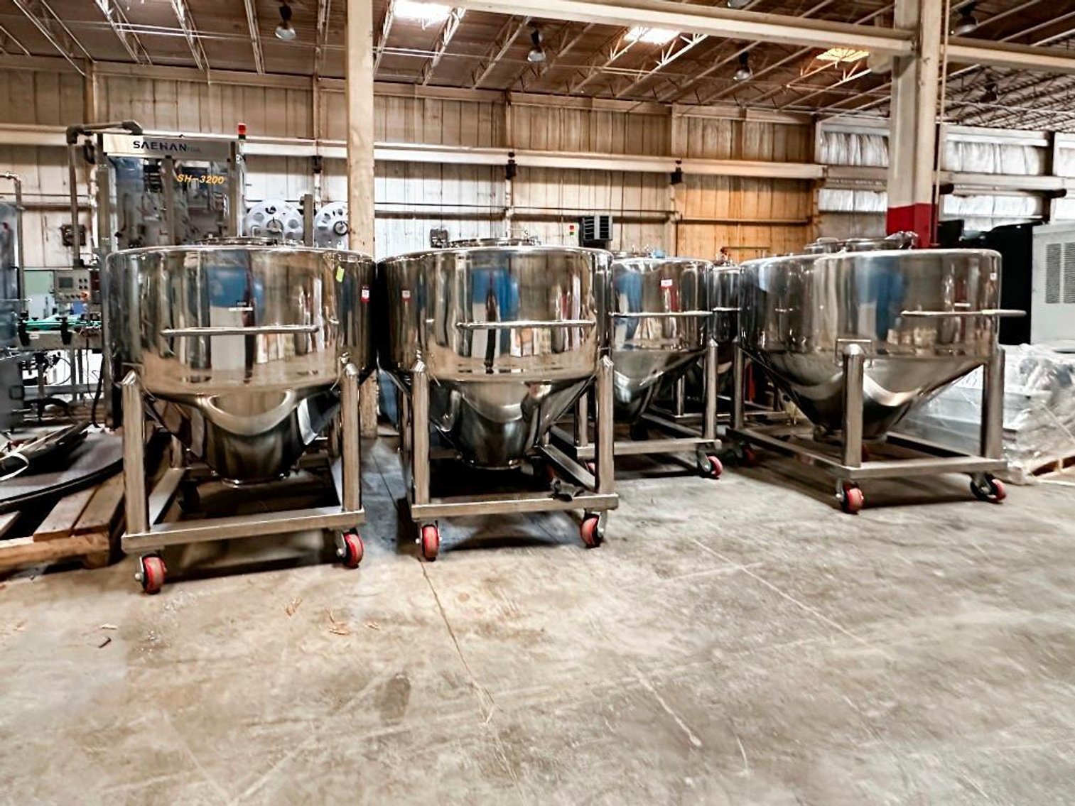 Image for ***SOLD*** MJK1864 Stainless Steel Roller Tote