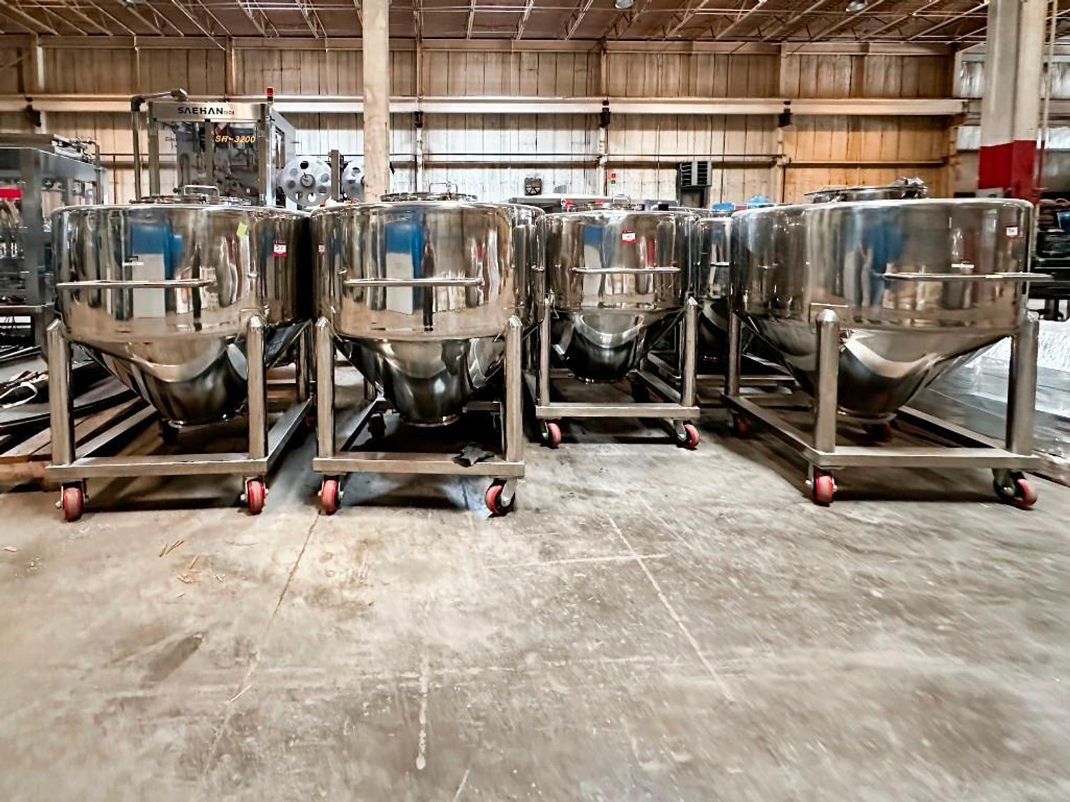 Image for ***SOLD*** MJK1864 Stainless Steel Roller Tote