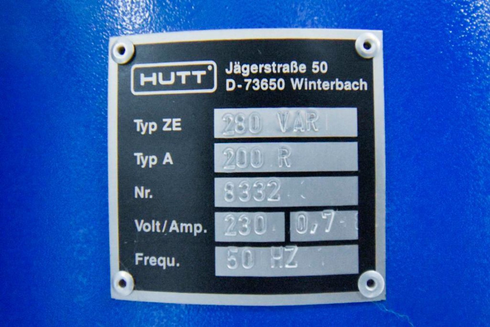 Image for ***SOLD***  MJK1862 HUTT VPM 1000