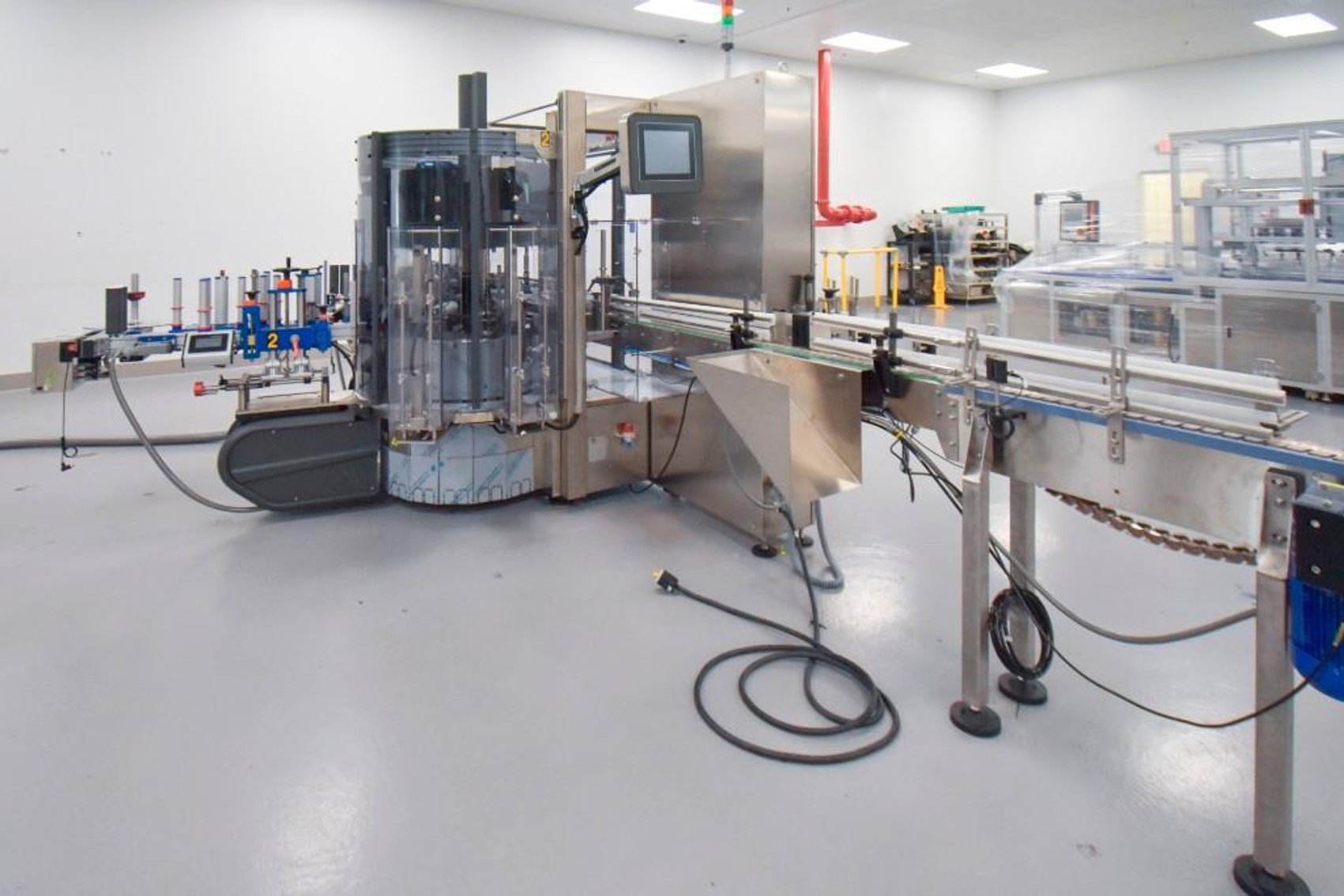 Image for ***SOLD*** MJK1859 P.E Automatic labelling machine Series SL KD776