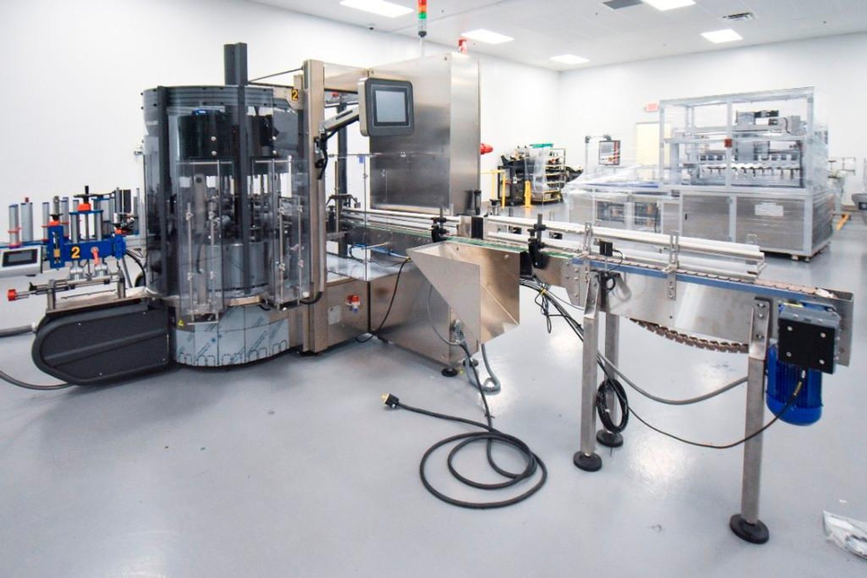 Image for ***SOLD*** MJK1859 P.E Automatic labelling machine Series SL KD776