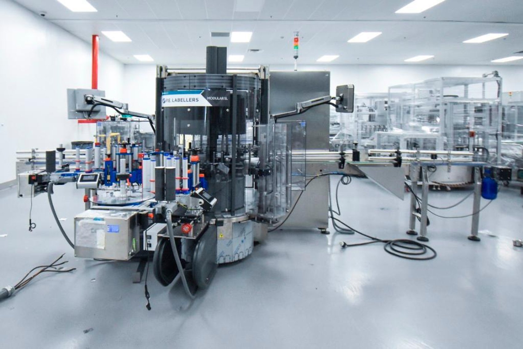 Image for ***SOLD*** MJK1859 P.E Automatic labelling machine Series SL KD776