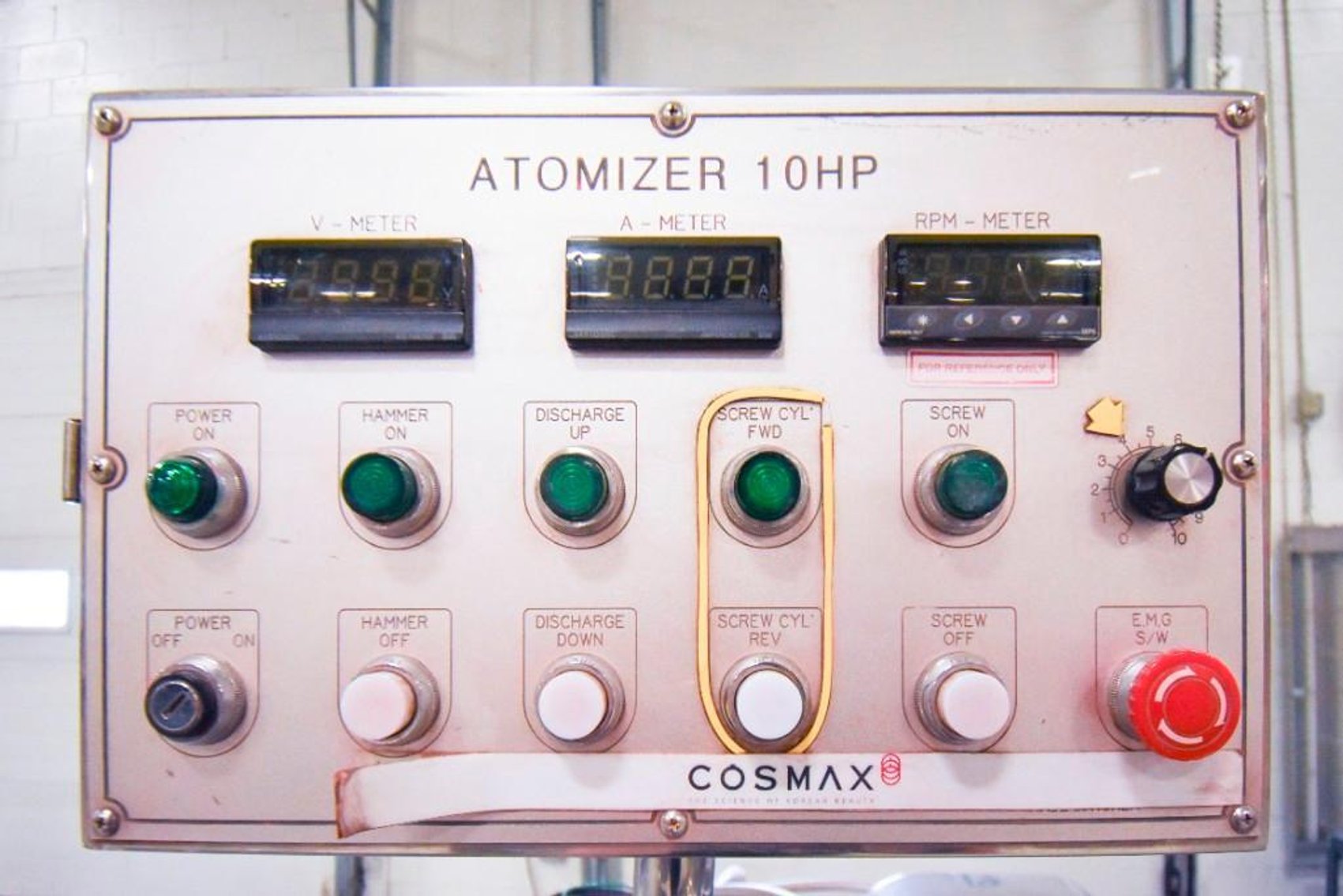 Image for MJK1858 Jooshin Industrial Machine Co 10 HP Atomizer CMUSA-AT100