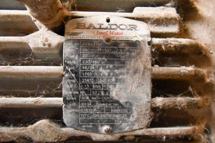 Image for MJK1849 Baldor Motor 20Hp Fristaam Pump (CEM23341)