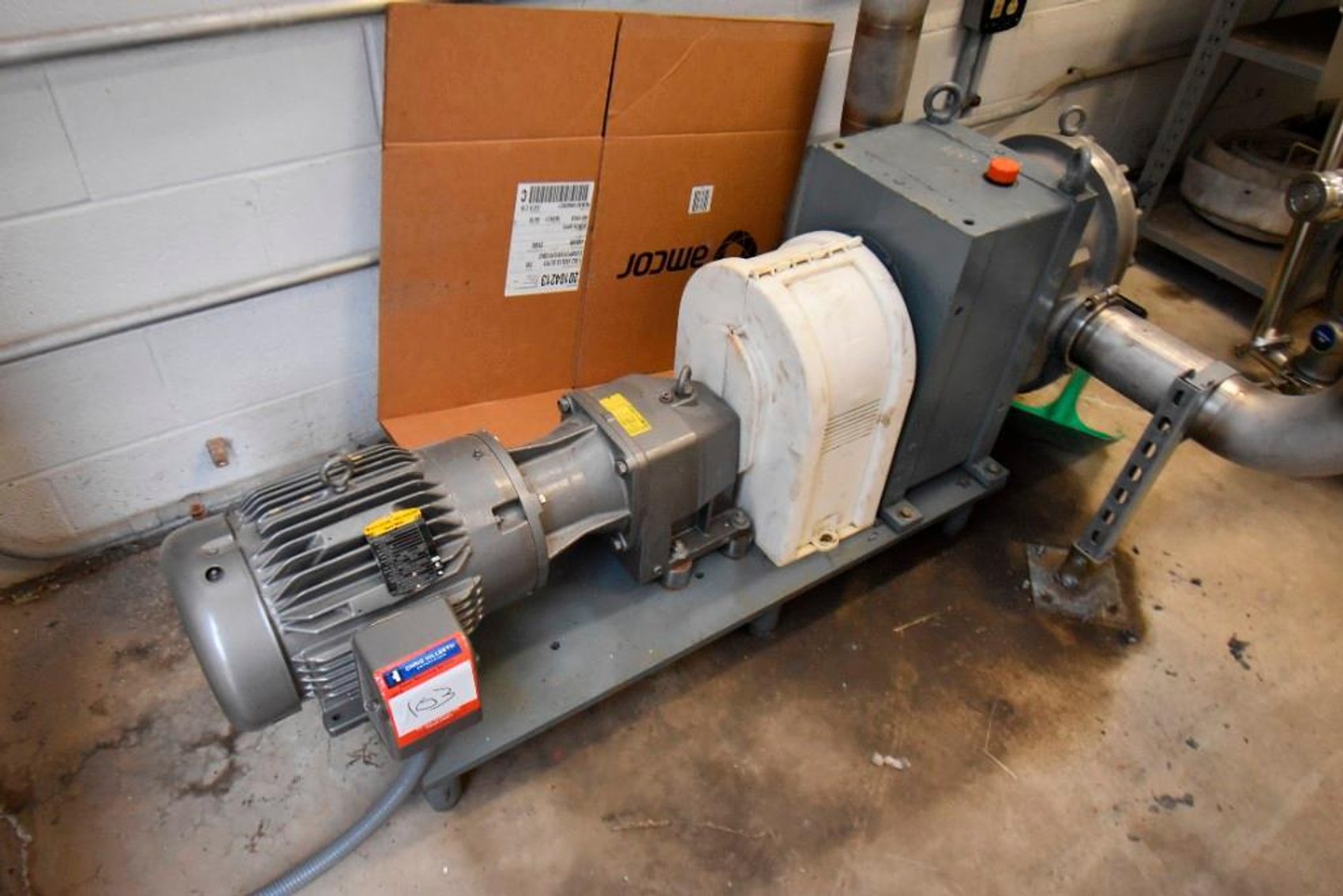 Image for MJK1851 Baldor 7.5 HP Fristaam Pump