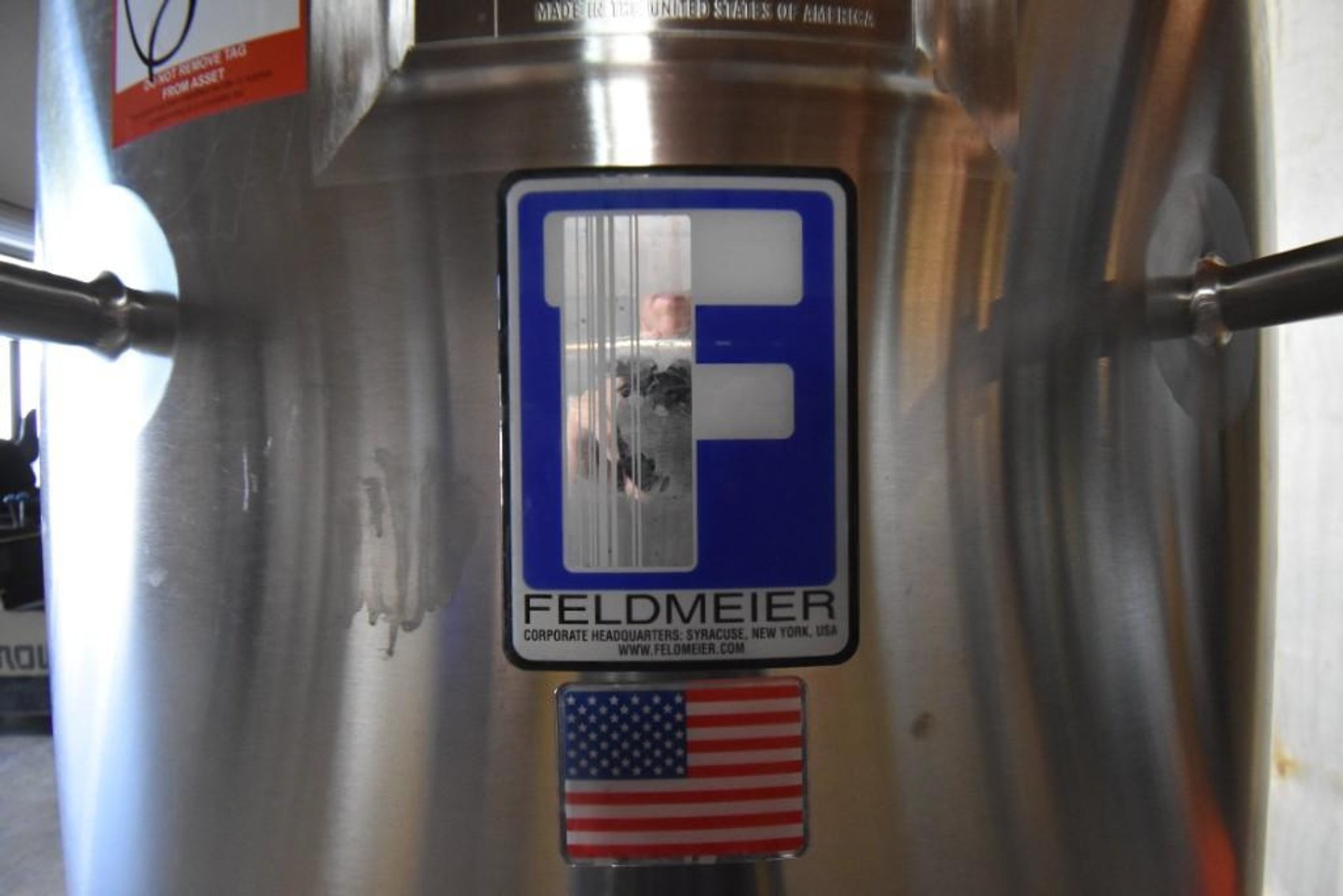 Image for ***SOLD*** MJK1832 Feldmeier jacketed tank 600 L