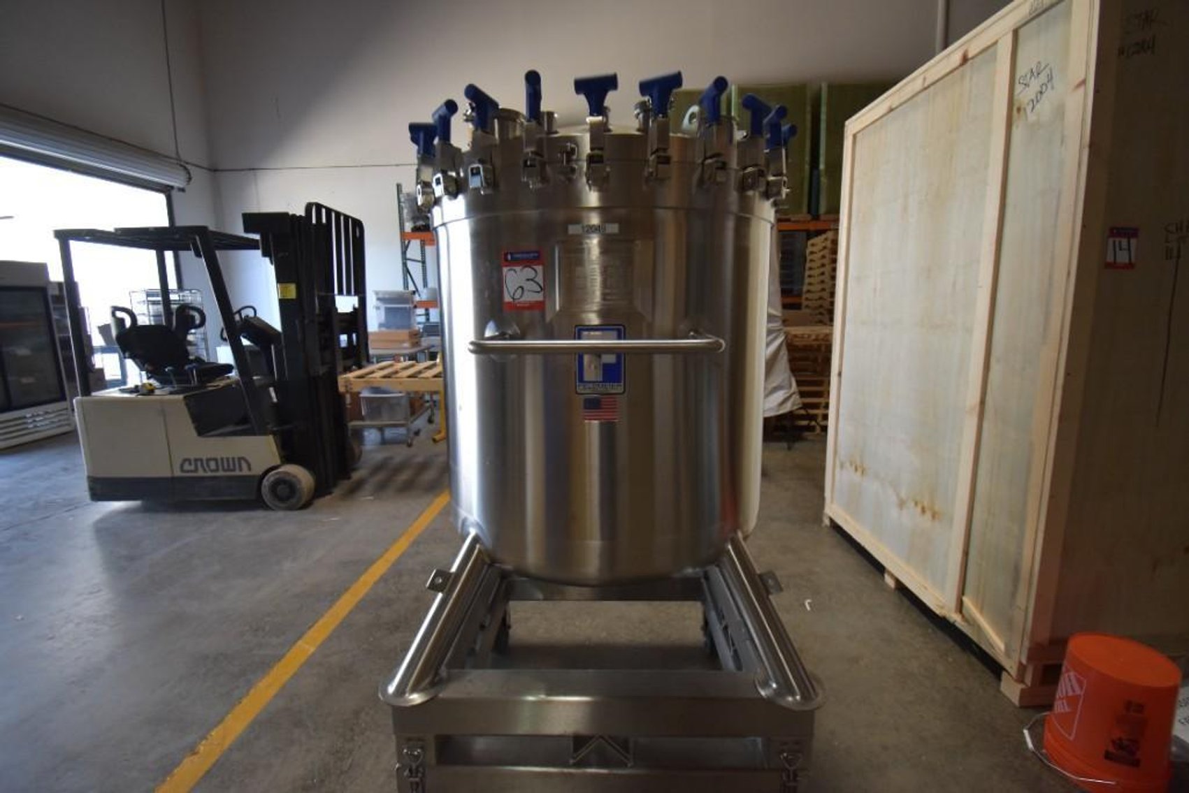 Image for ***SOLD*** MJK1832 Feldmeier jacketed tank 600 L