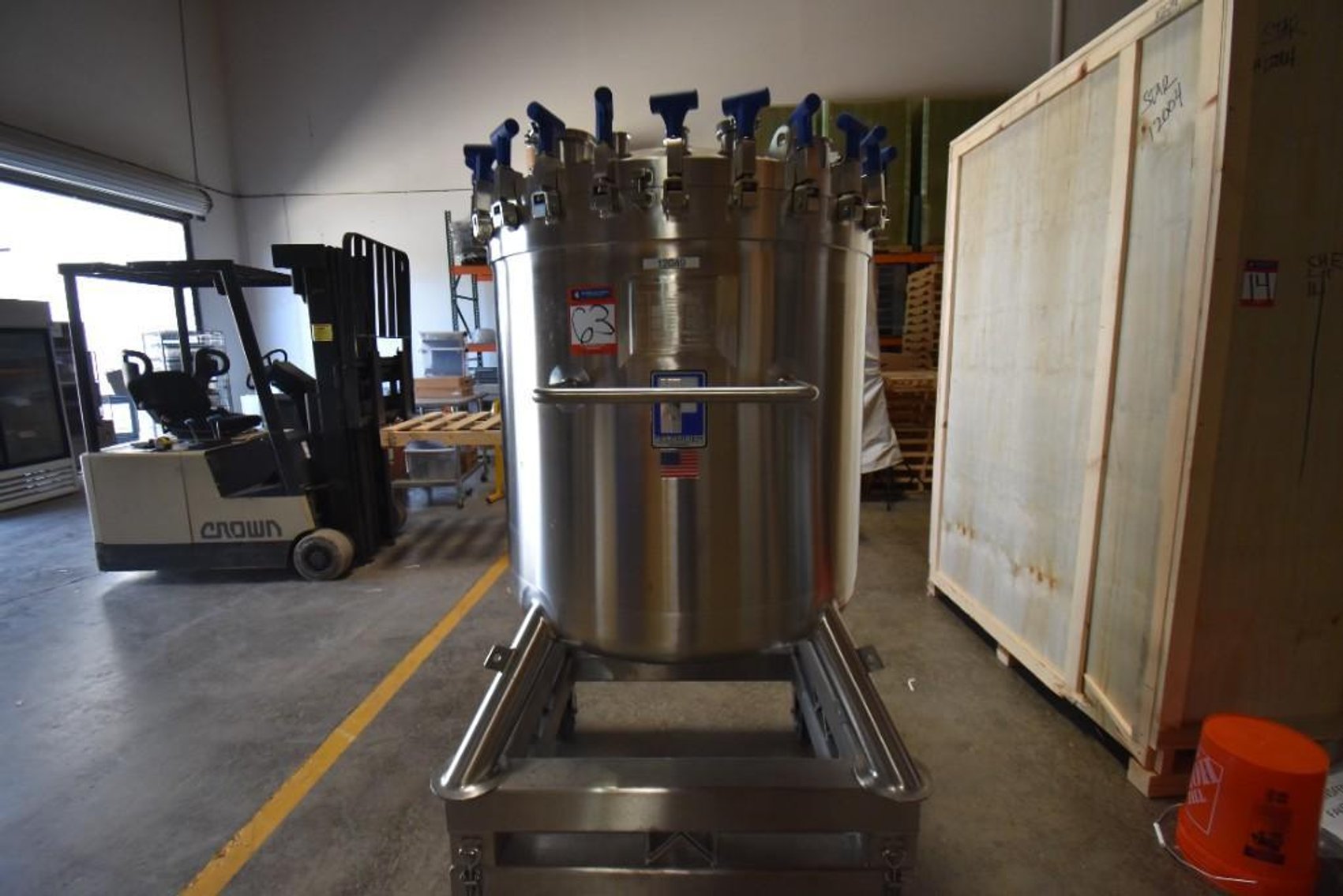 Image for ***SOLD*** MJK1832 Feldmeier jacketed tank 600 L