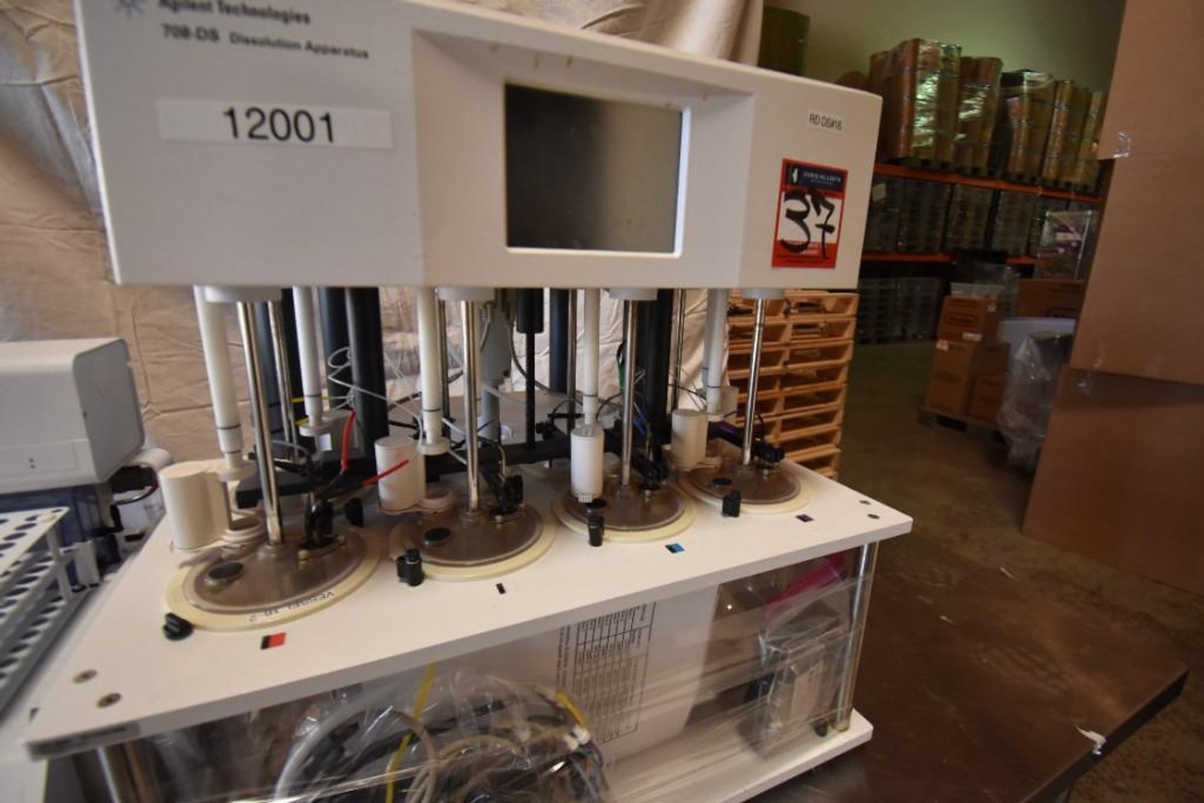 Image for ***SOLD*** MJK1806 Agilent technologies 708– DS dissolution apparatus, 8000 dissolution sampling station