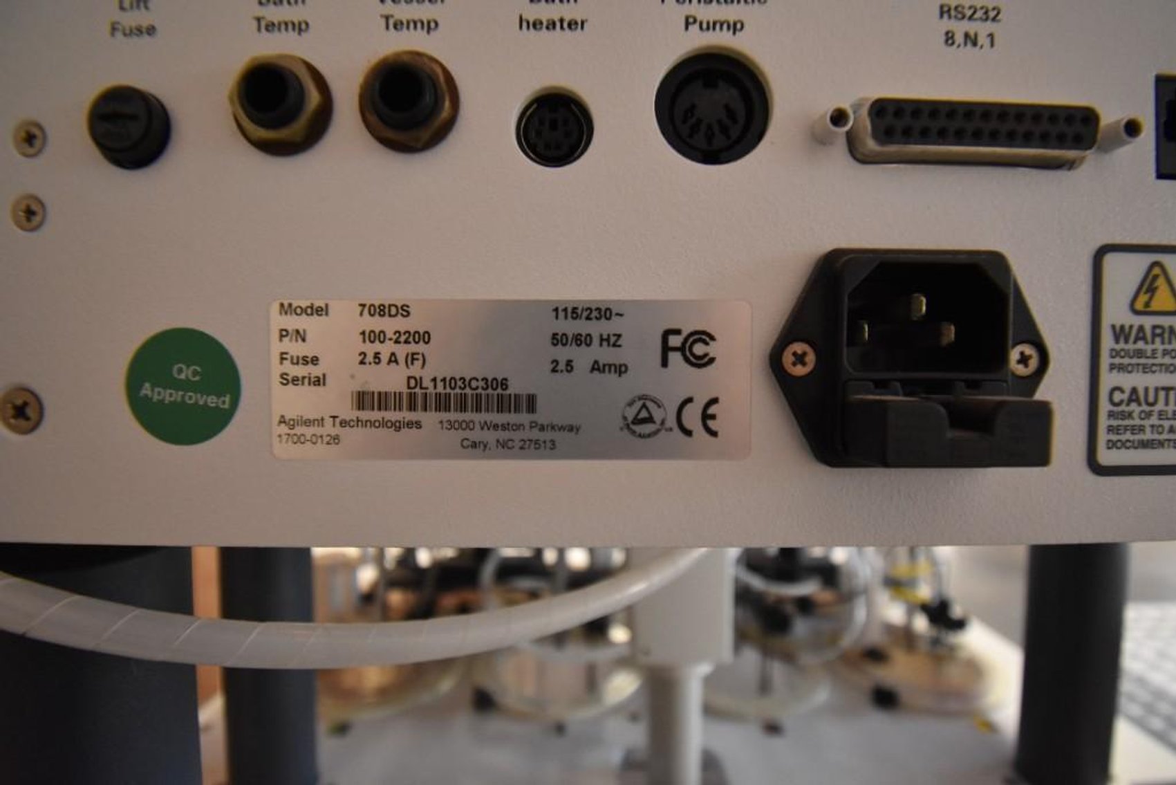 Image for ***SOLD*** MJK1806 Agilent technologies 708– DS dissolution apparatus, 8000 dissolution sampling station