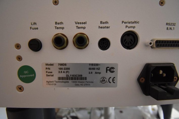 Image for ***SOLD*** MJK1805 Agilent technologies 708– DS dissolution apparatus, 8000 dissolution sampling station