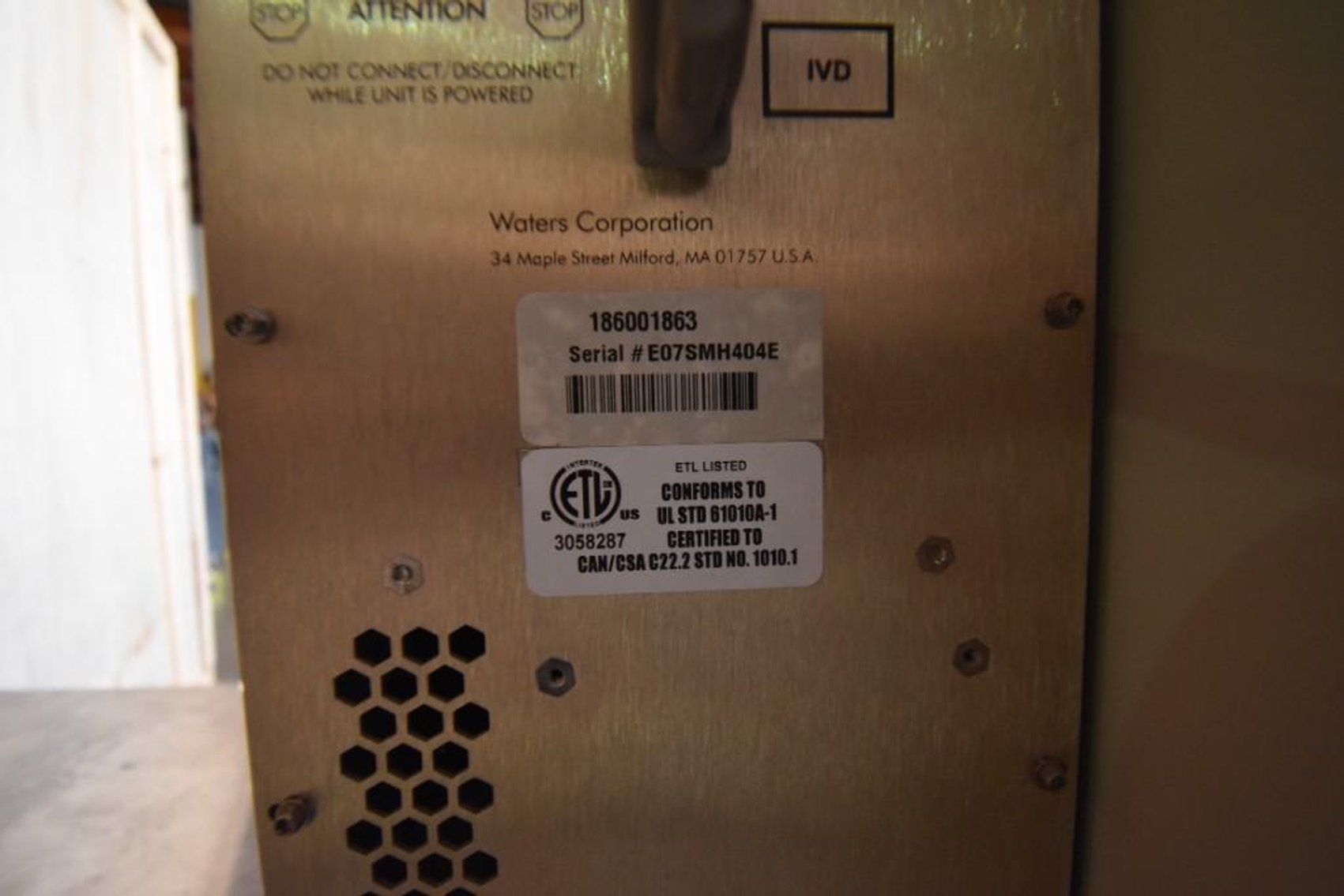 Image for ***SOLD*** MJK1804 Waters 2695 Seperations module, Waters 2489 UV/visible detector