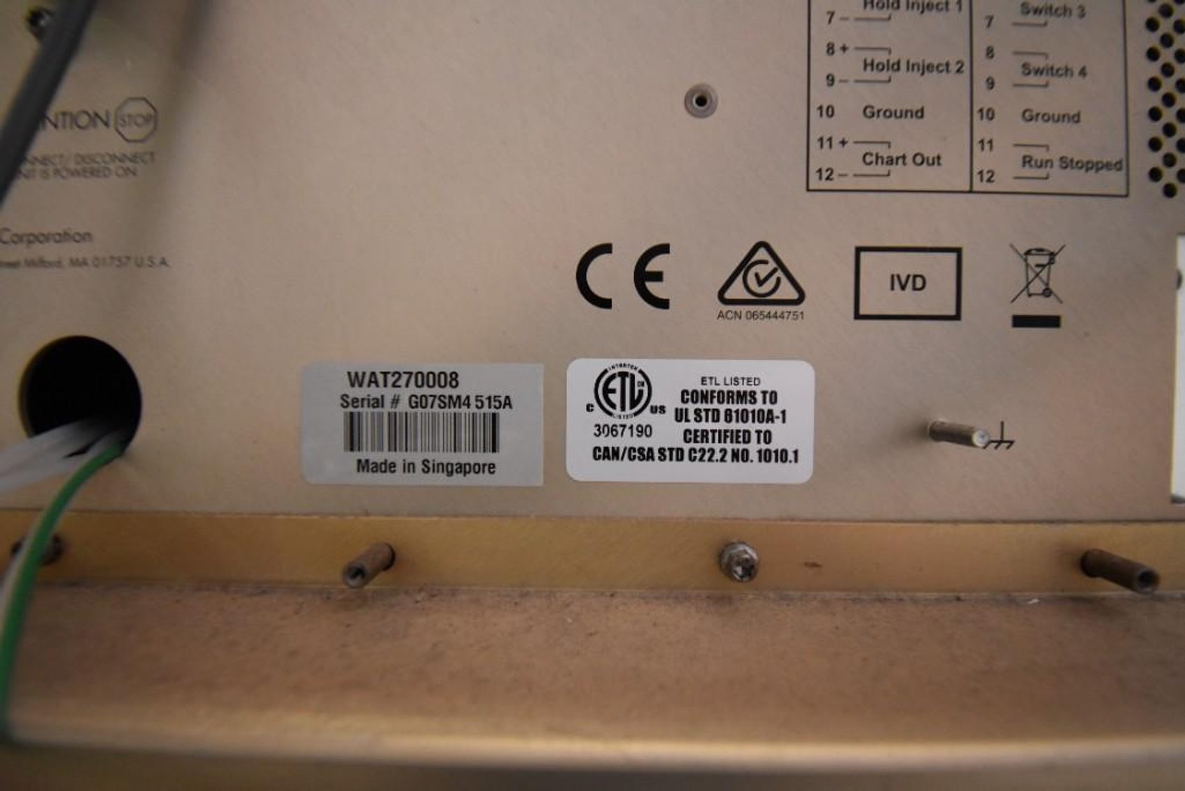 Image for ***SOLD*** MJK1804 Waters 2695 Seperations module, Waters 2489 UV/visible detector