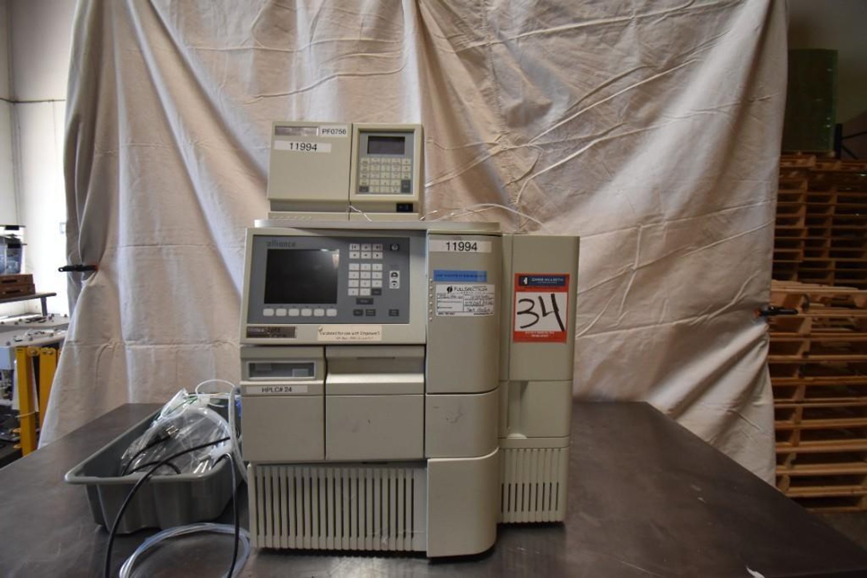 Image for ***SOLD*** MJK1803 Waters 2695 Seperations module, Waters 2489 UV/visible detector
