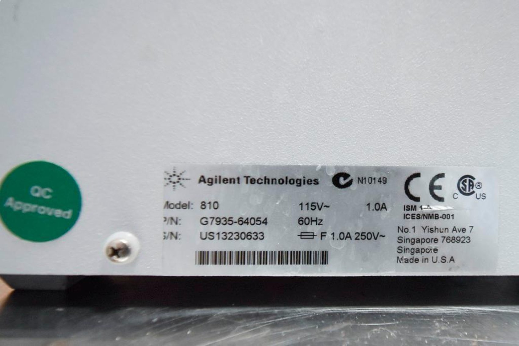 Image for ***SOLD*** MJK1796 Agilent technologies 708-DS dissolution apparatus,Agilent technologies, Peristaltic Pump