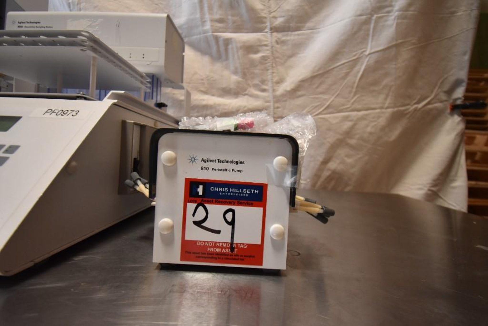 Image for ***SOLD*** MJK1798 Agilent technologies dissolution sampling station, dissolution apparatus & peristaltic pump