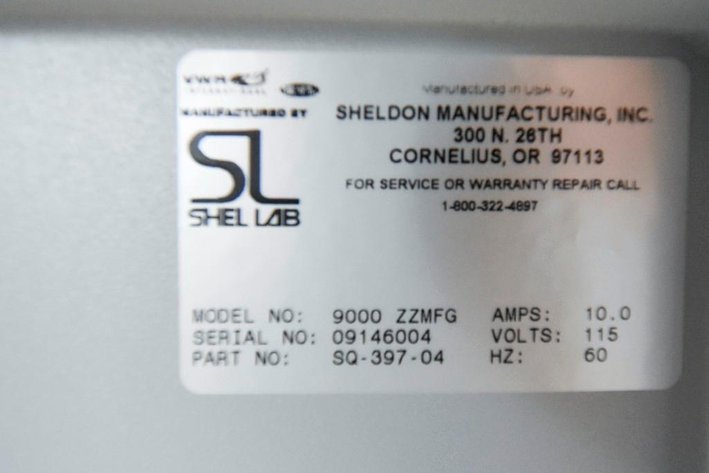 Image for MJK1793 VWR Oven (9000ZZMFG)