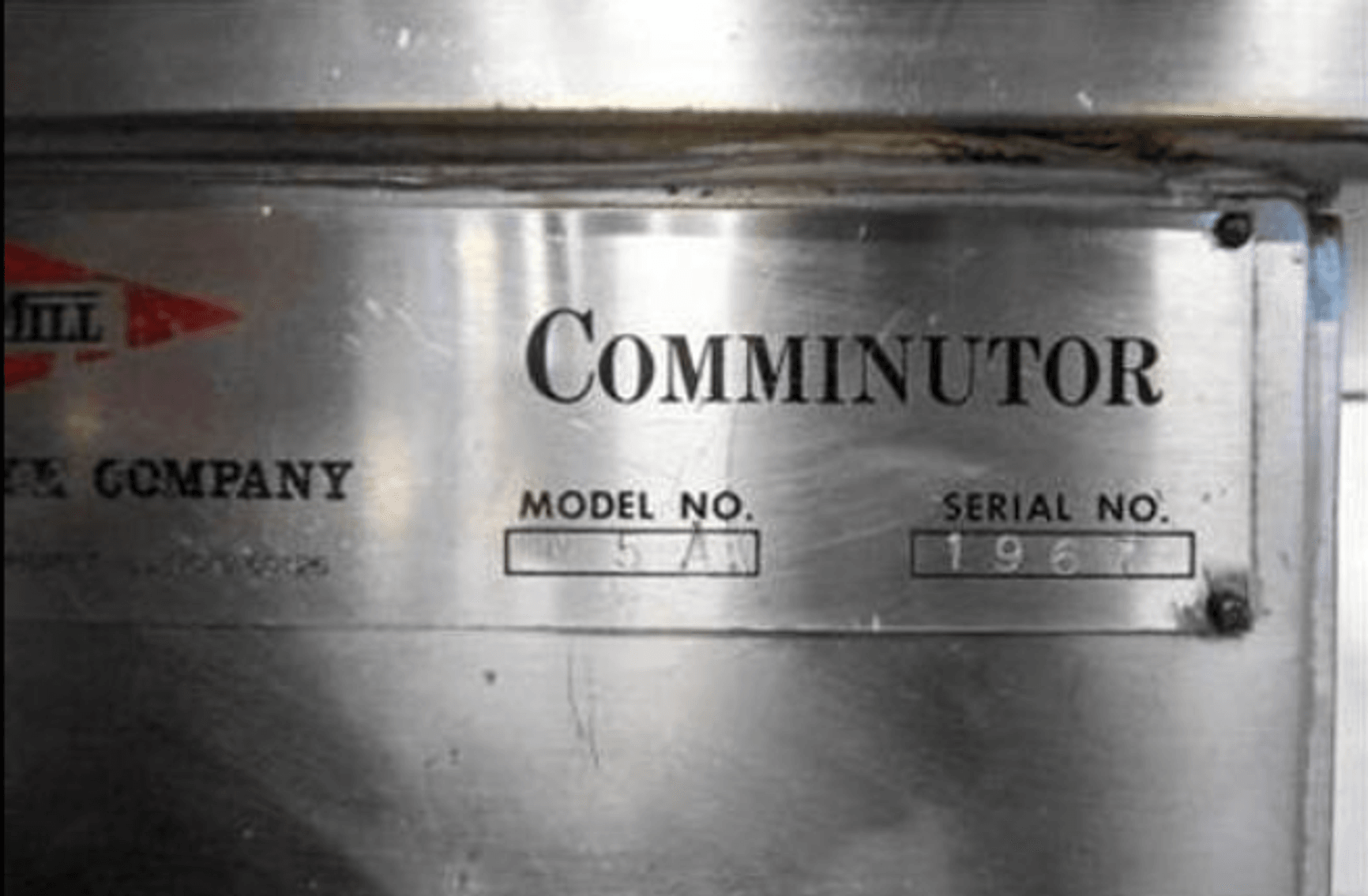 Image for ***SOLD*** MJK1877 Fitzpatrick IR 520 Chilsonator/Roller Compactor with M5A Mill