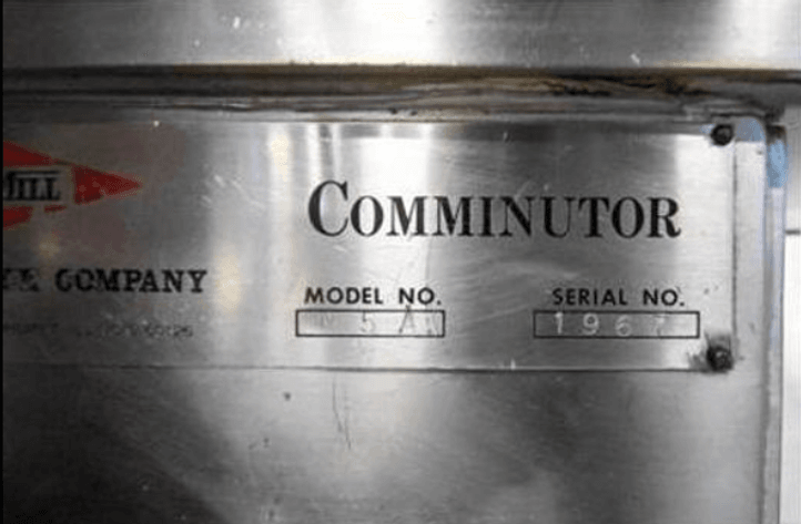 Image for ***SOLD*** MJK1877 Fitzpatrick IR 520 Chilsonator/Roller Compactor with M5A Mill